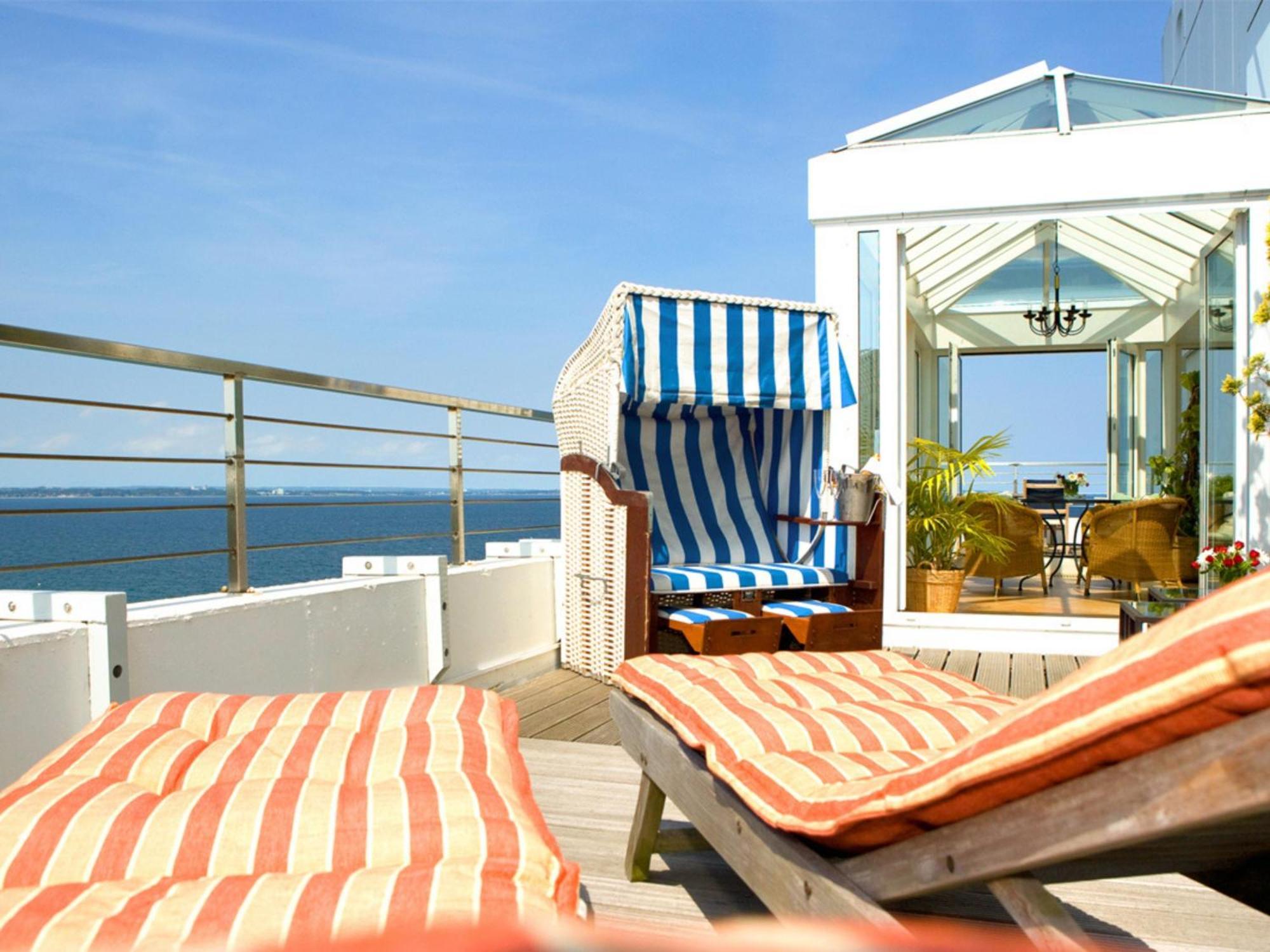 Grand Hotel Seeschloesschen Sea Retreat & Spa Timmendorfer Strand Eksteriør billede